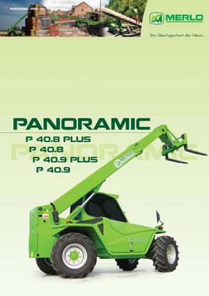 Telescoopladers Merlo Panoramic P 40.9 Plus