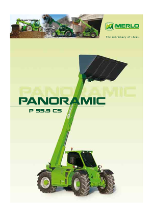 Telescoopladers Merlo Panoramic P 55.9 CS