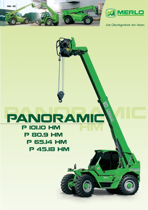 Telescoopladers Merlo Panoramic P 65.14 HM