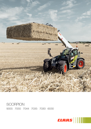 Telescoopladers Claas Scorpion 7044
