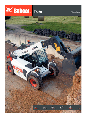 Telescoopladers Bobcat T 2250