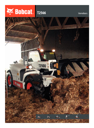 Telescoopladers Bobcat T 2566