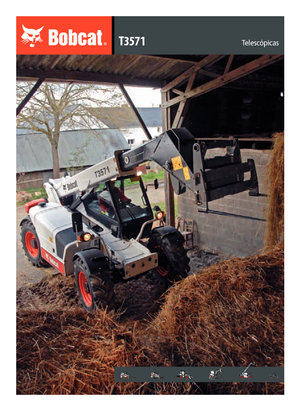 Telescoopladers Bobcat T 3571