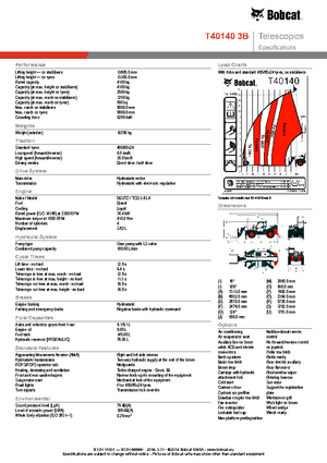 Telescoopladers Bobcat T40140 IIIB
