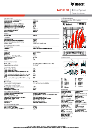Telescoopladers Bobcat T40180 IIIB