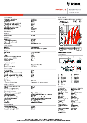 Telescoopladers Bobcat T40180 IIIB
