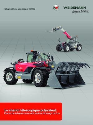Telescoopladers Weidemann T6027