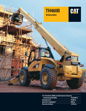 Telescoopladers Caterpillar TH 460 B