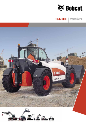 Telescoopladers Bobcat TL 470 HF