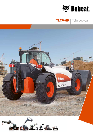 Telescoopladers Bobcat TL 470 HF