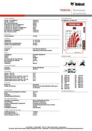 Draaiende verreiker Bobcat TR38160