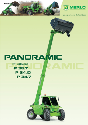 Telescoopladers Merlo Panoramic P 36.10