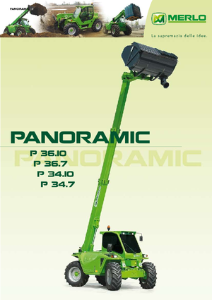Telescoopladers Merlo Panoramic P 36.10