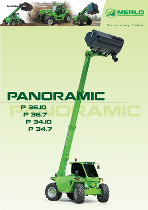 Telescoopladers Merlo Panoramic P 36.10