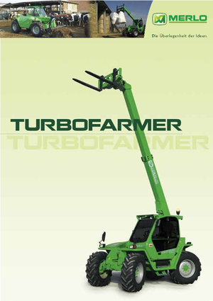 Telescoopladers Merlo Turbofarmer P 41.7