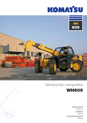 Telescoopladers Komatsu WH609