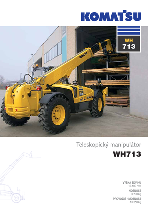 Telescoopladers Komatsu WH713
