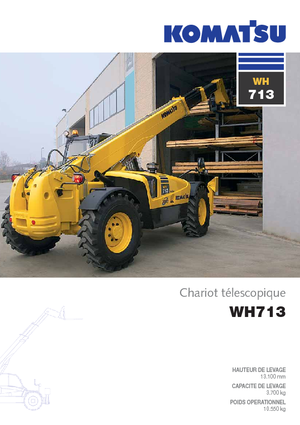 Telescoopladers Komatsu WH713