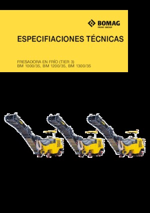 Koudfreesmachines Bomag BM 1000/35