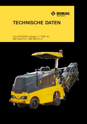 Koudfreesmachines Bomag BM 500/15-2