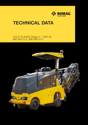 Koudfreesmachines Bomag BM 500/15-2