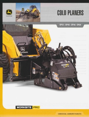 Koudfreesmachines John Deere Construction CP18