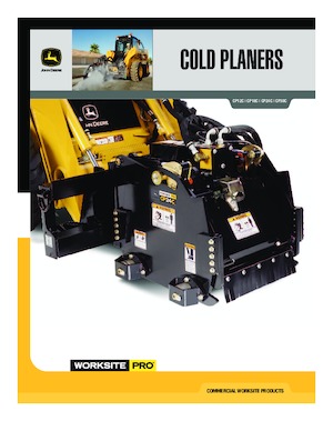 Koudfreesmachines John Deere Construction CP18C