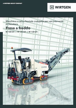 Koudfreesmachines Wirtgen W 100 CFi