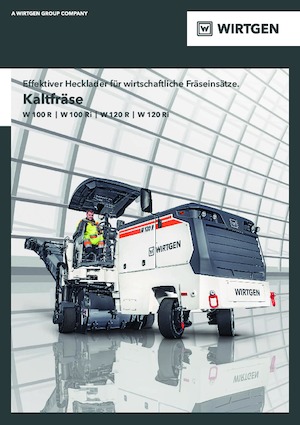 Koudfreesmachines Wirtgen W 100 R