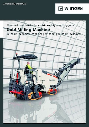 Koudfreesmachines Wirtgen W 100 CF