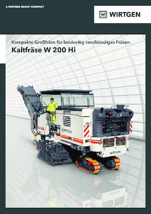 Koudfreesmachines Wirtgen W 200 Hi