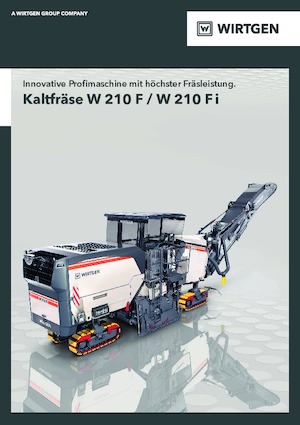 Koudfreesmachines Wirtgen W 210 F