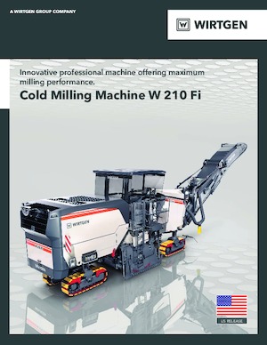 Koudfreesmachines Wirtgen W 210 Fi