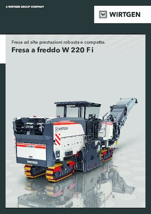 Koudfreesmachines Wirtgen W 220 Fi