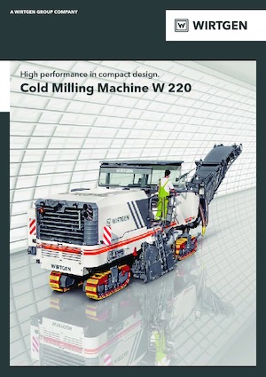 Koudfreesmachines Wirtgen W 220