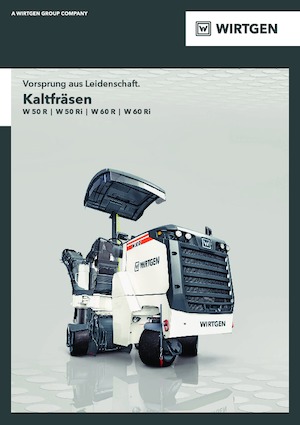 Koudfreesmachines Wirtgen W 50 Ri