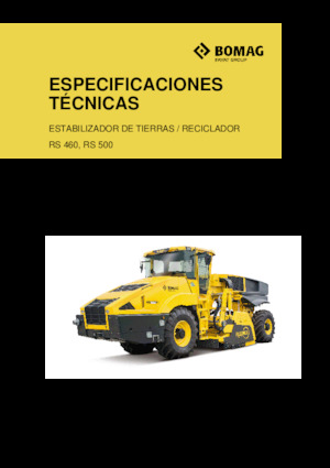 Asfaltrecyclingmachines/-Kouderecycling Bomag RS 460