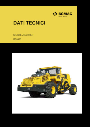 Asfaltrecyclingmachines/-Kouderecycling Bomag RS 650