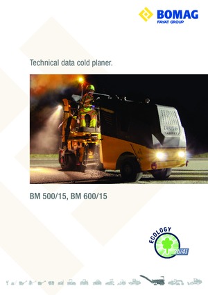 Koudfreesmachines Bomag BM 600/15