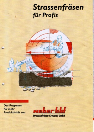 Koudfreesmachines weber bbf SF 415