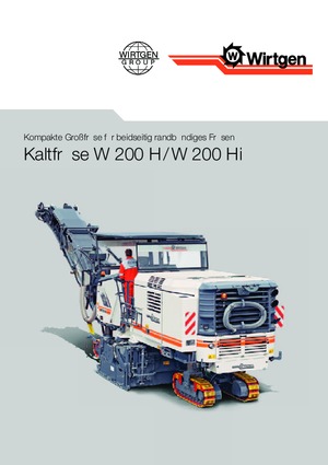 Koudfreesmachines Wirtgen W 200 Hi