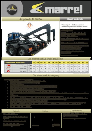 Roll-off kiepwagens Marrel AL 18 PA S 50