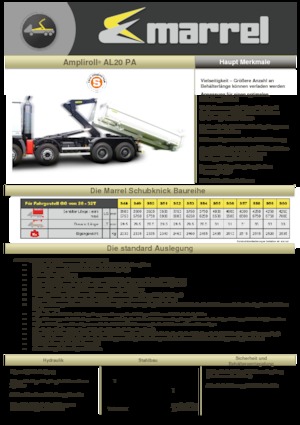 Roll-off kiepwagens Marrel AL 20 PA S 49
