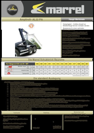 Roll-off kiepwagens Marrel AL 22 PA S 59