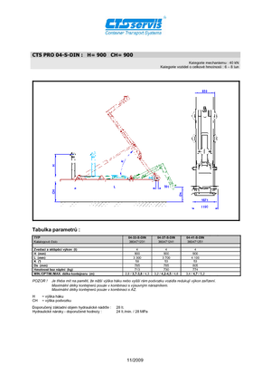 Roll-off kiepwagens CTS CTS Pro 04-37 S