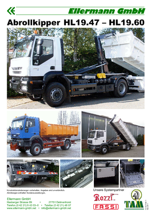 Roll-off kiepwagens Ellermann HL 19.50