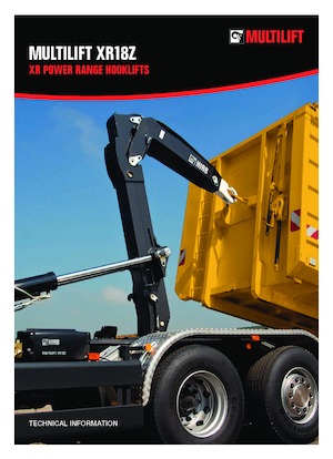 Roll-off kiepwagens Multilift XR 18 Z 61