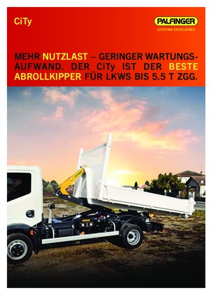 Roll-off kiepwagens Palfinger City