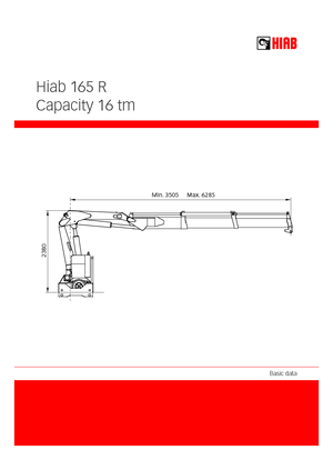 Kranen met rolladers Hiab 165 R-F3