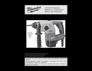 Roterende Hamers Milwaukee 5363-21